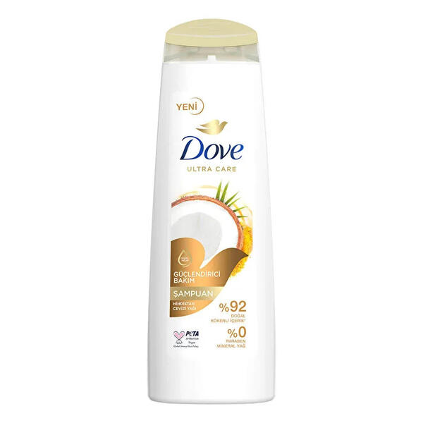 Dove Şampuan Hindistan Cevizi Yağı Güçlendirici 400Ml