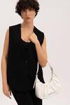Sisley Kadın Kol Çantası SLY_098 Beyaz