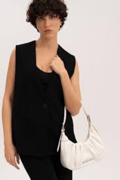 Sisley Kadın Kol Çantası SLY_098 Beyaz