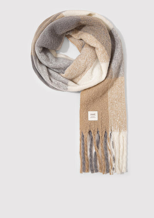 Mavi Atkı M1913603-30221 Bej