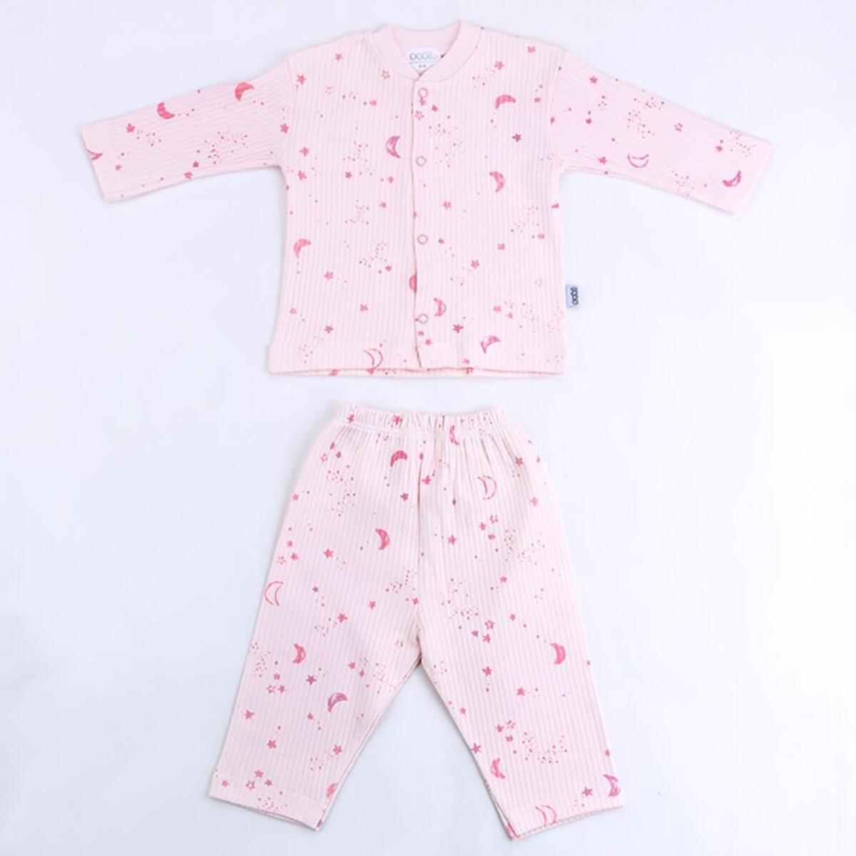 Sebi Pijama Takım 3-12 Ay Yıldız 9142