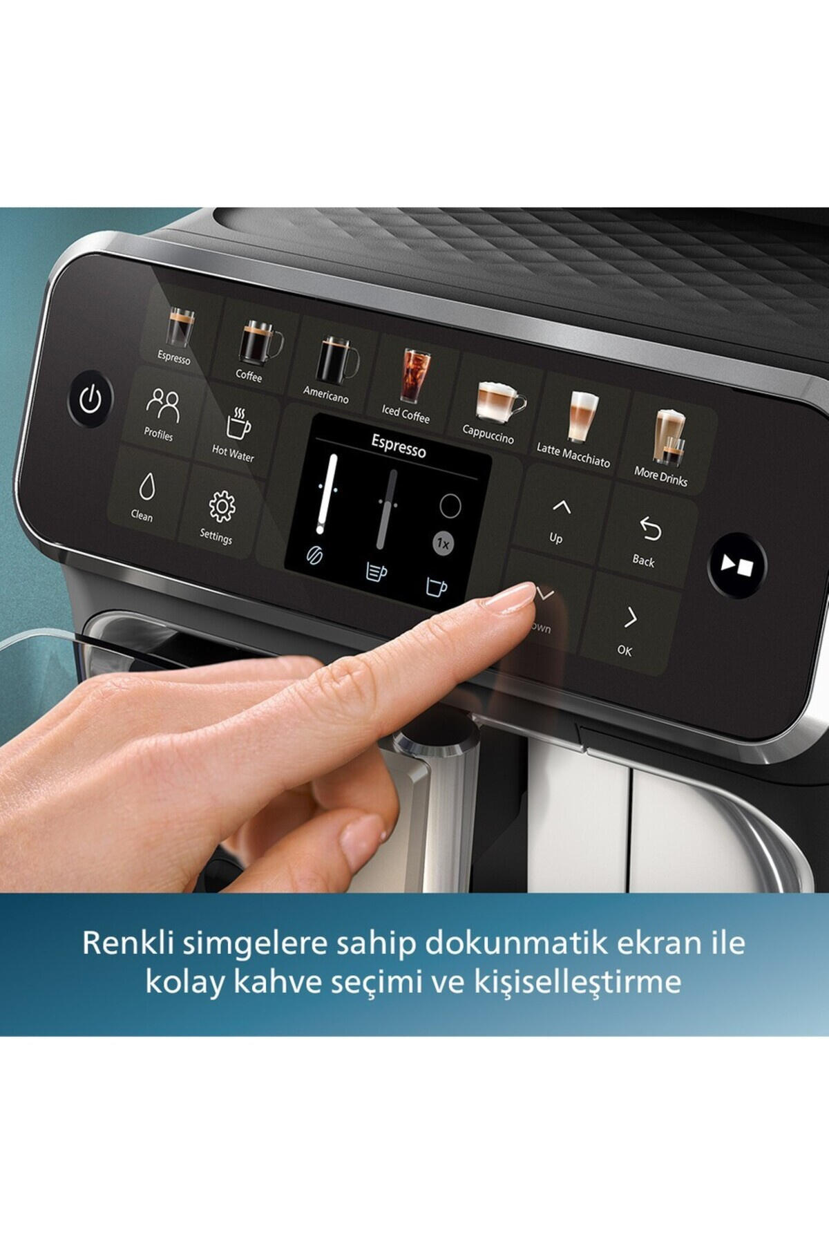 Philips Kahve Makinesi Espresso Ep4446/70+Phılıps Ütü Dst7510/80