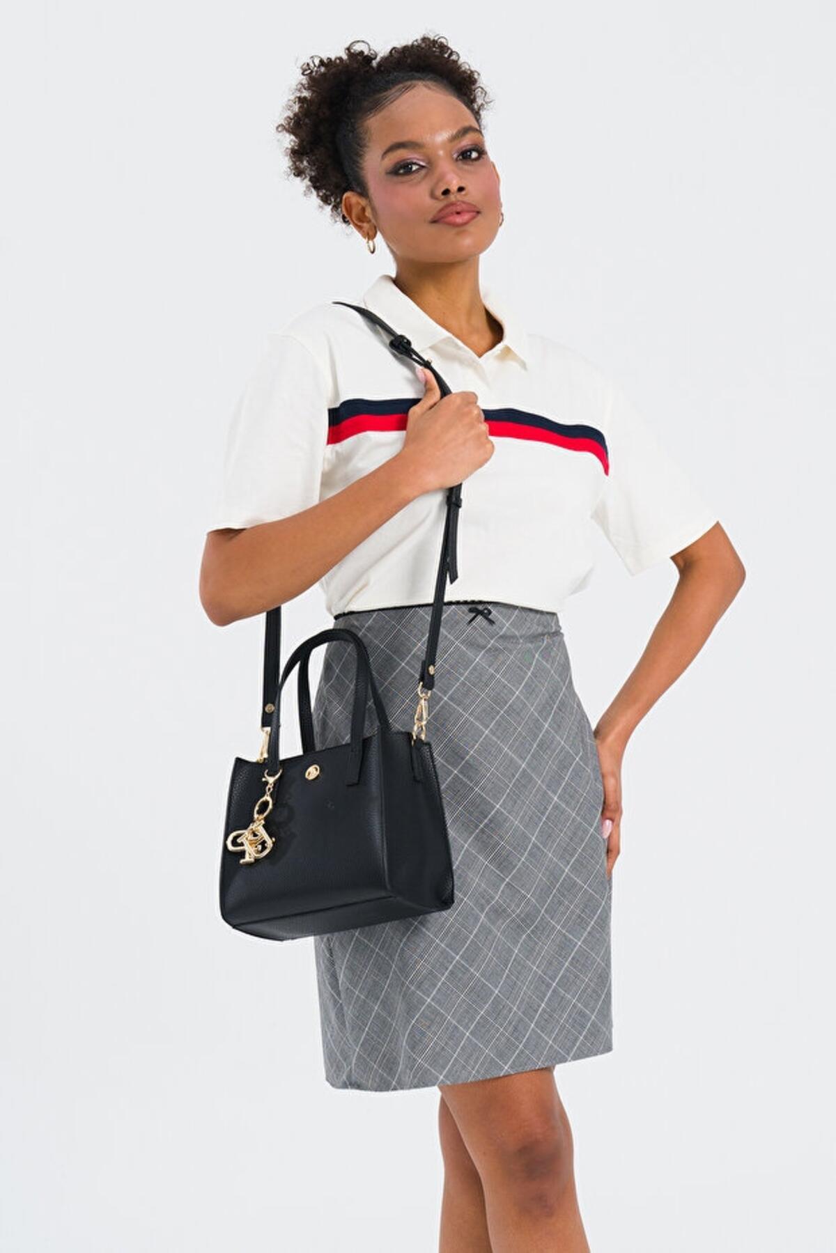 U.S. Polo Assn. Postacı Çanta US25538 Siyah