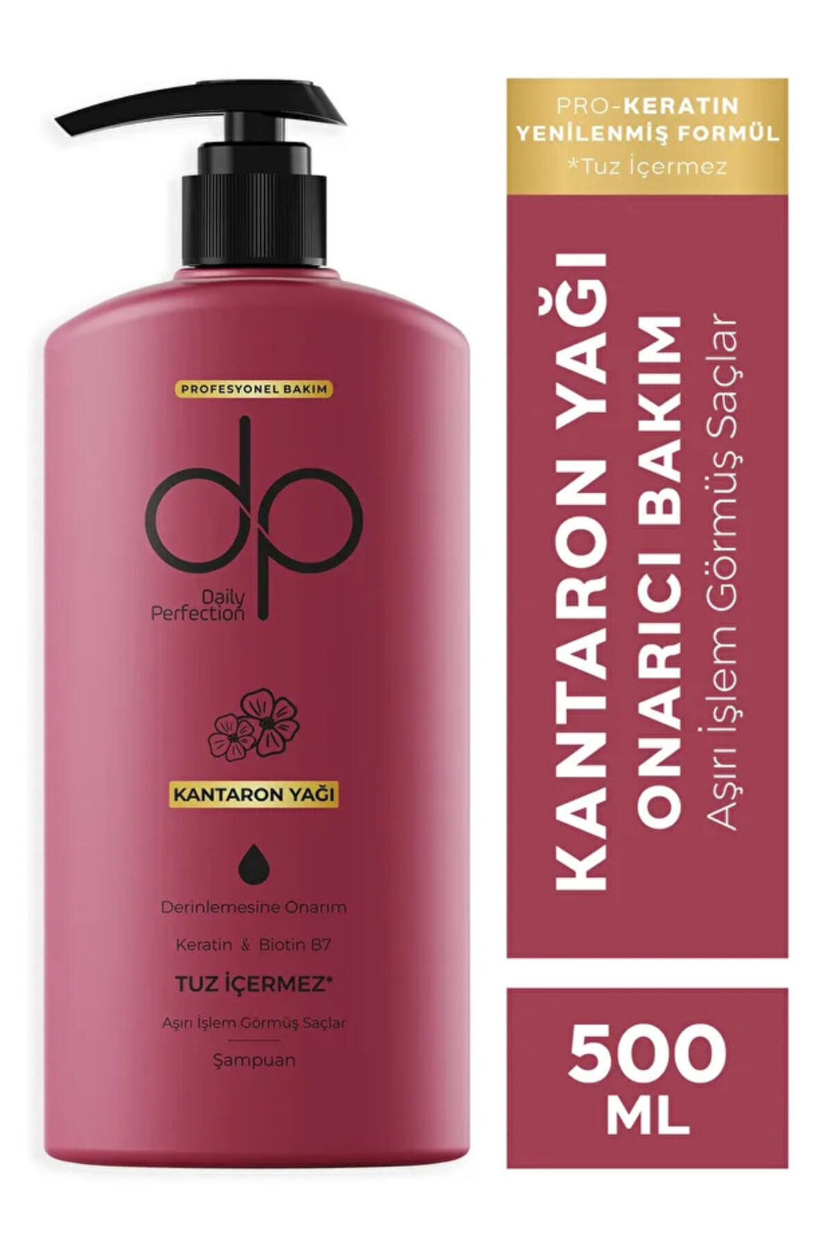 Dp Şampuan Kantaron Yağı 500Ml