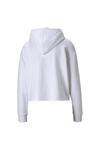 Puma Hoodie Ess Cropped Logo Tr 586870_02 Beyaz