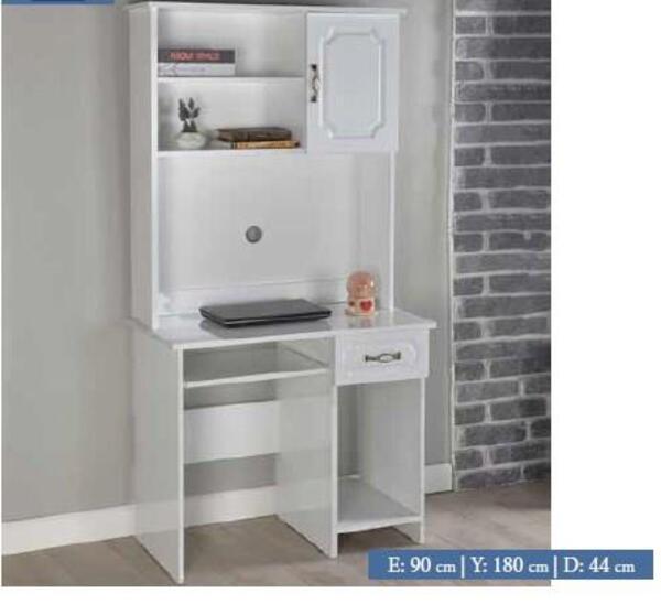 Erkut Çalışma Masası Country Beyaz 141