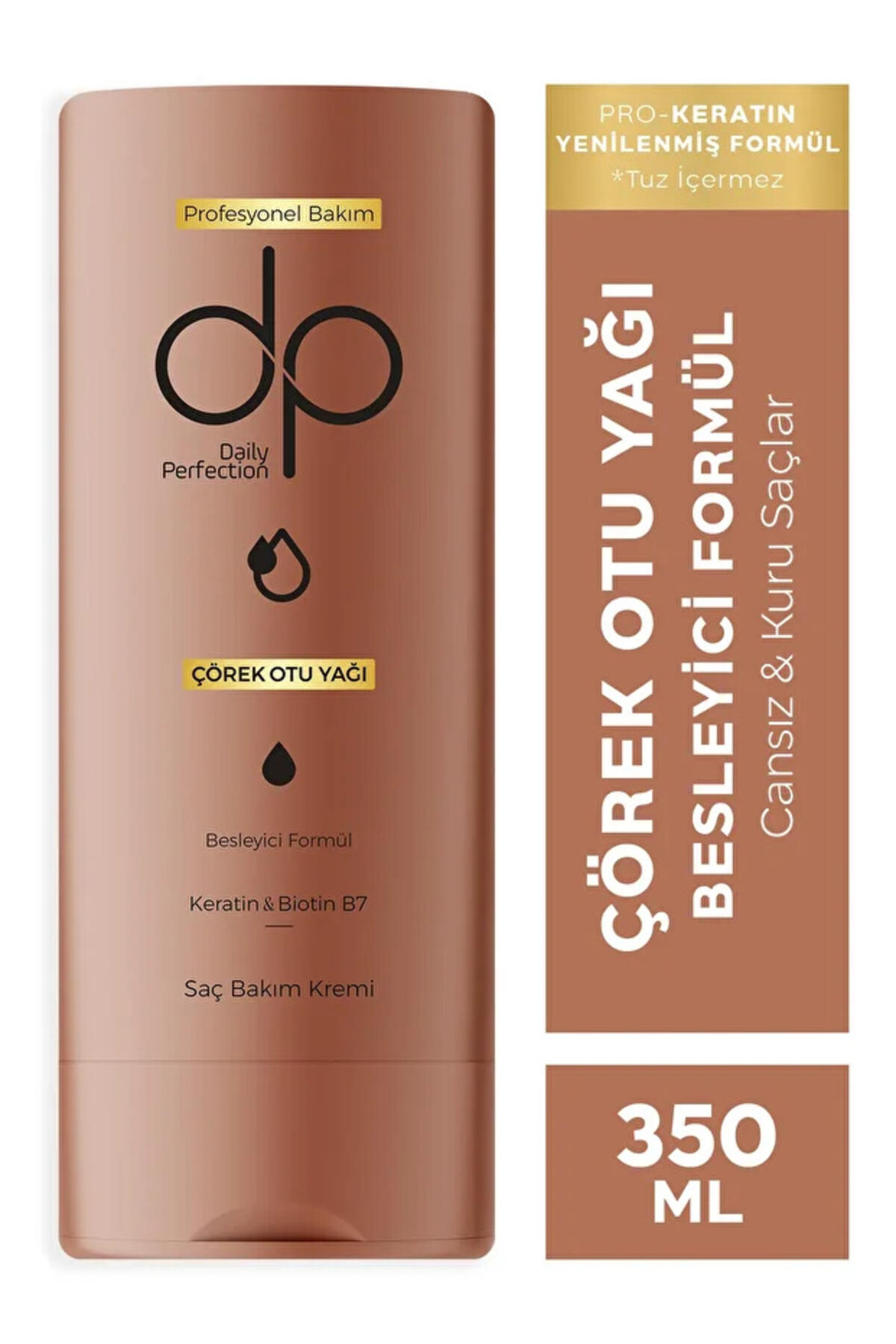 Dp Saç Kremi Çörek Otu Yağı 350Ml