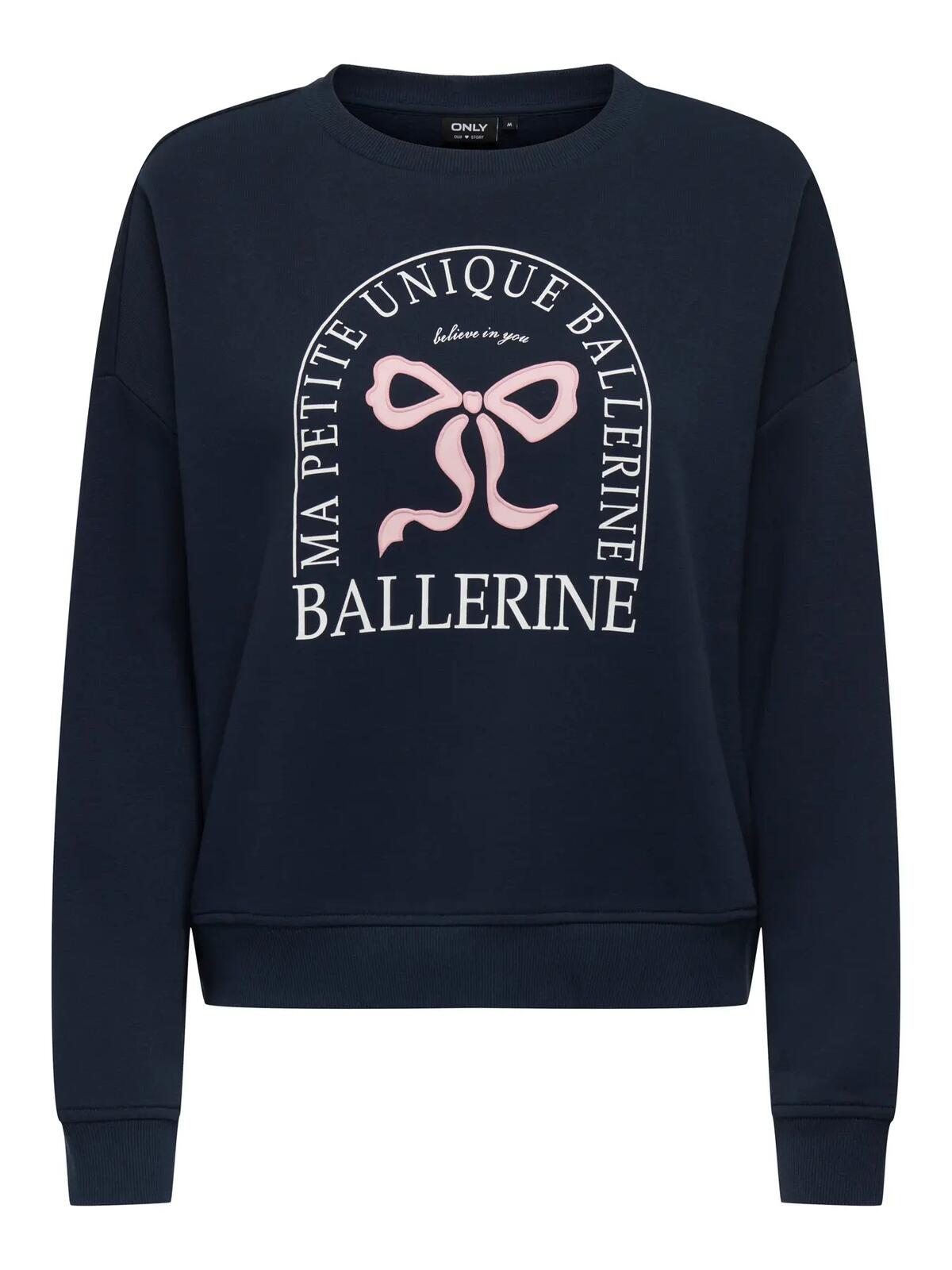 Only Sweatshirt 15254183 Koyu Gri