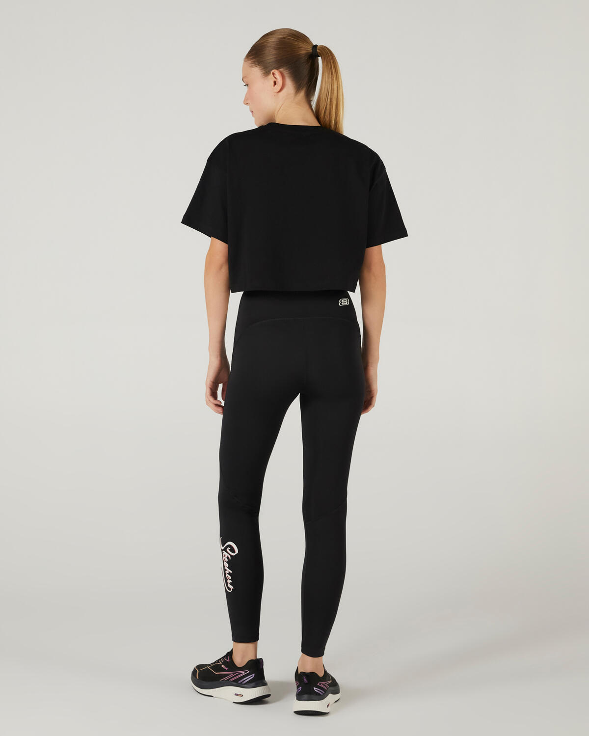 Skechers W Performance Coll. Ankle Legging S242195-001 Siyah