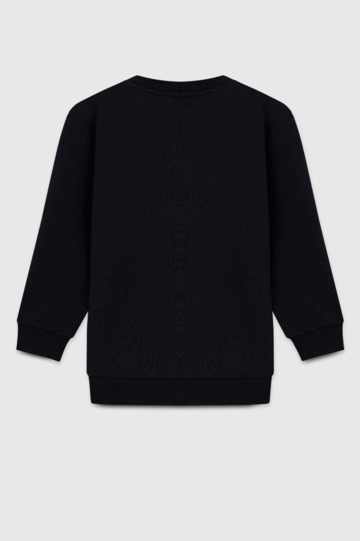 Benetton Sweatsshirt Erkek Çocuk BNT-B23342 26065 Siyah