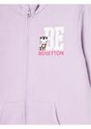 Benetton Sweatshirt Kız Bebek 3J70G5037 Mor