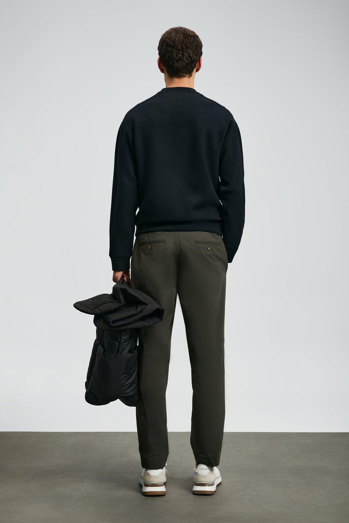 Lufıan Erkek Sweatshirt Dark 112030182 Siyah