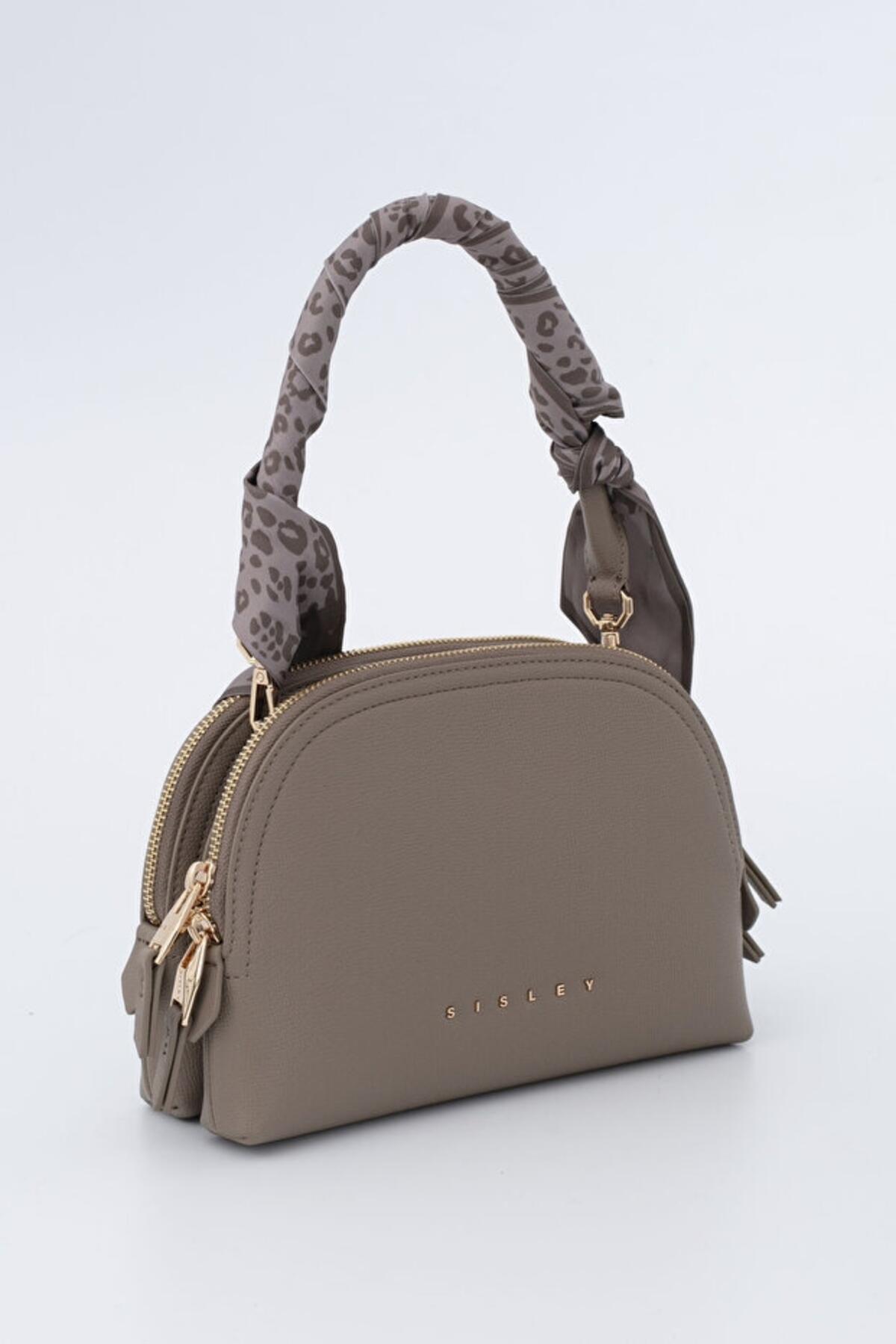 Sisley Kadın Kol Çantası SLY_277 Taş - Haki