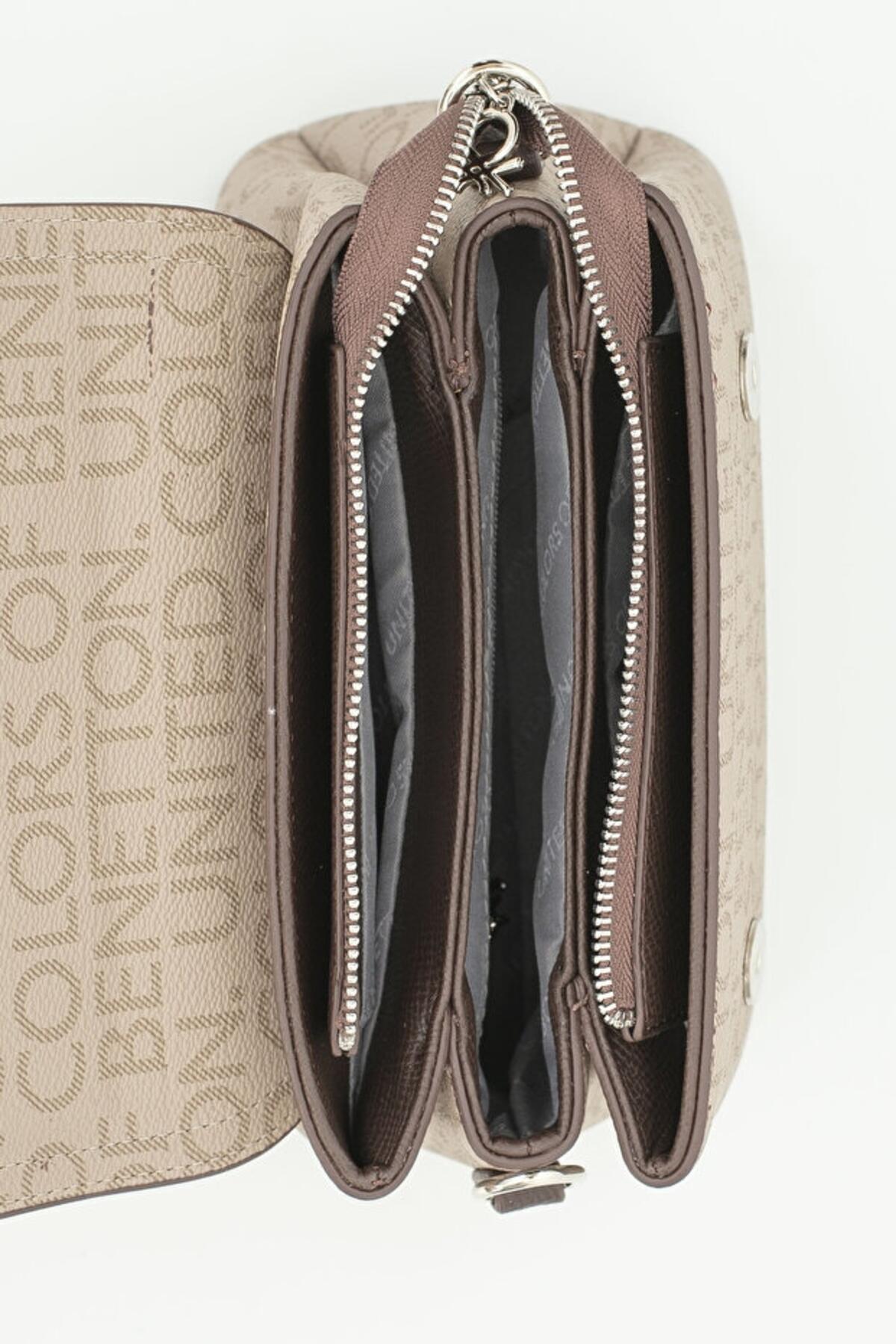 United Colors Of Benetton Kadın Çapraz Çanta BNT_1691 Taş-Kahve United Colors Of Benetton Kadın Çapraz Çanta BNT_1691 Taş-Kahve