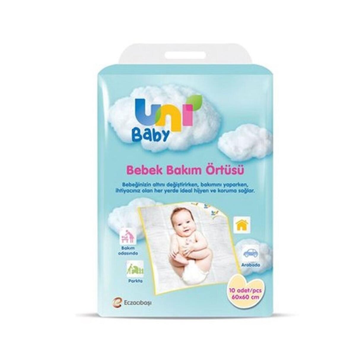 Uni Baby Bebek Bakım Örtüsü 60*60