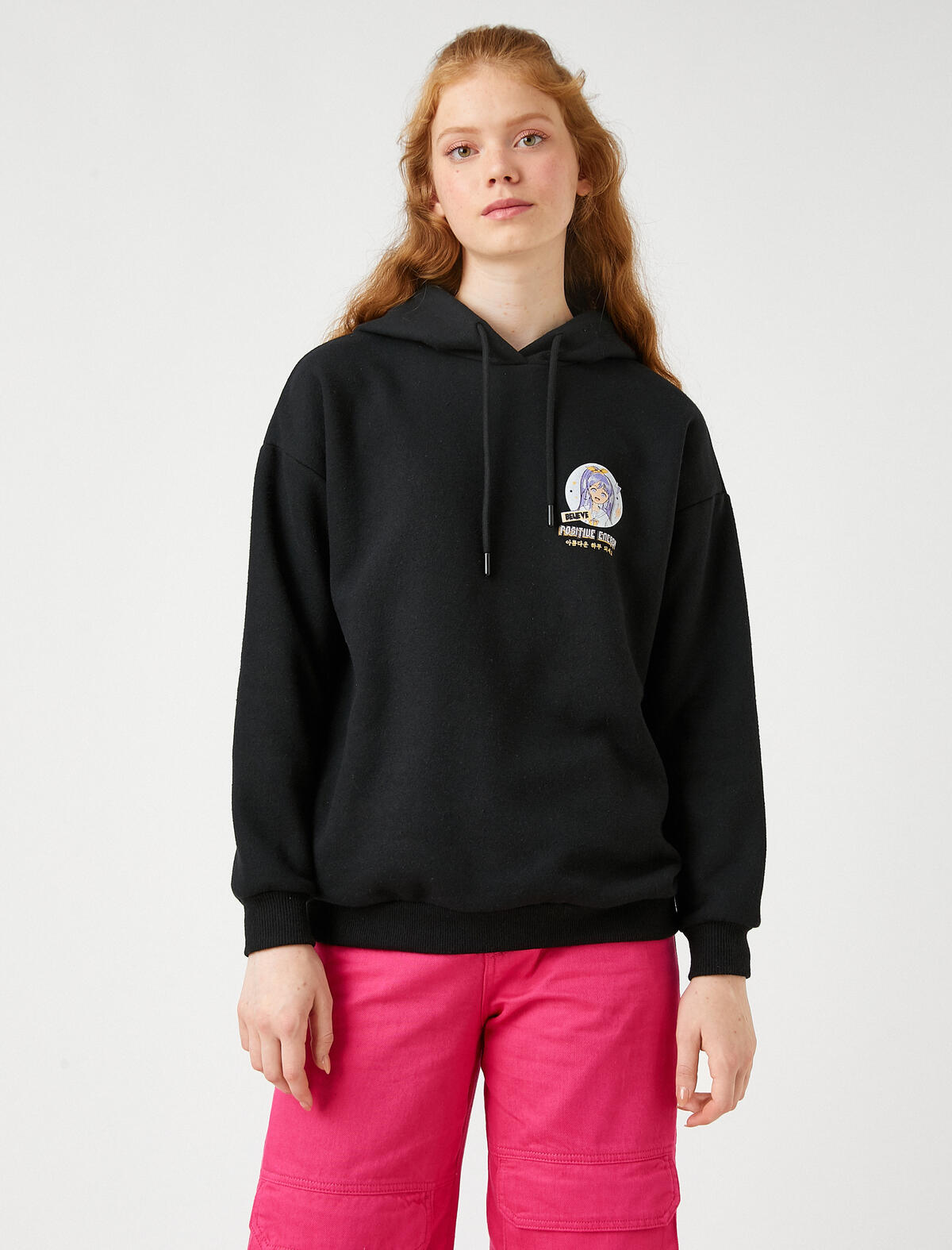 Koton Sweatshirt 3WAL10032IK Siyah