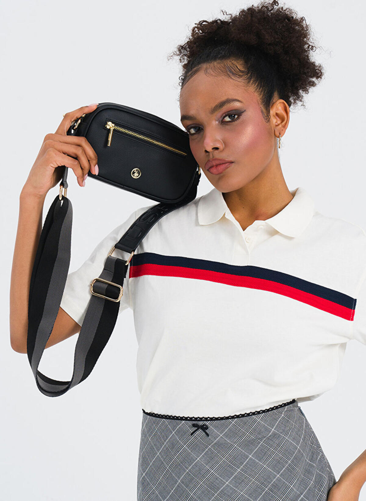 U.S. Polo Assn. Postacı Çanta US25137 Siyah