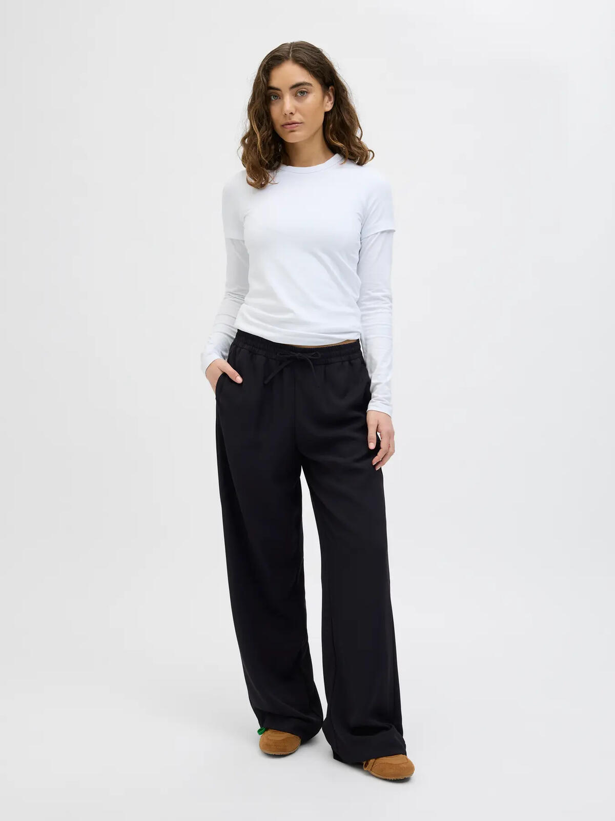 Jjxx Kadın Pantolon 12276523 Siyah