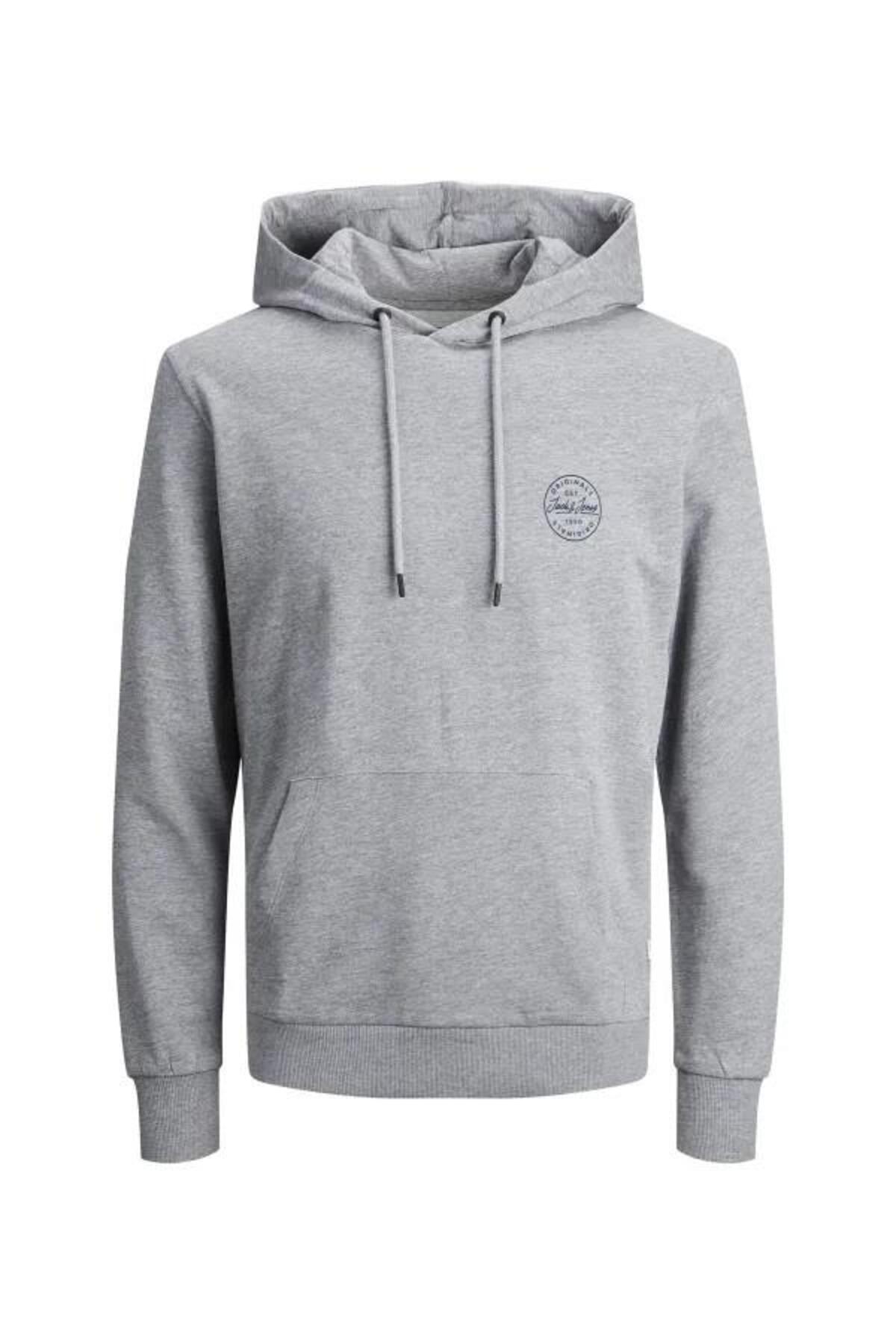 Jack&Jones Sweatshirt 12205081 Açık Gri