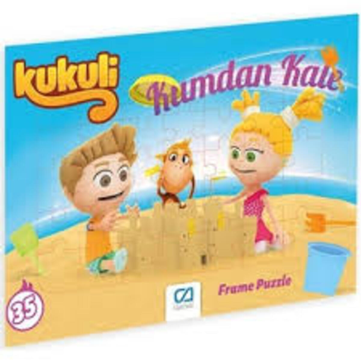 Ca Games Frame Puzzle 35 Parça Kukuli CAFRM5137-5138