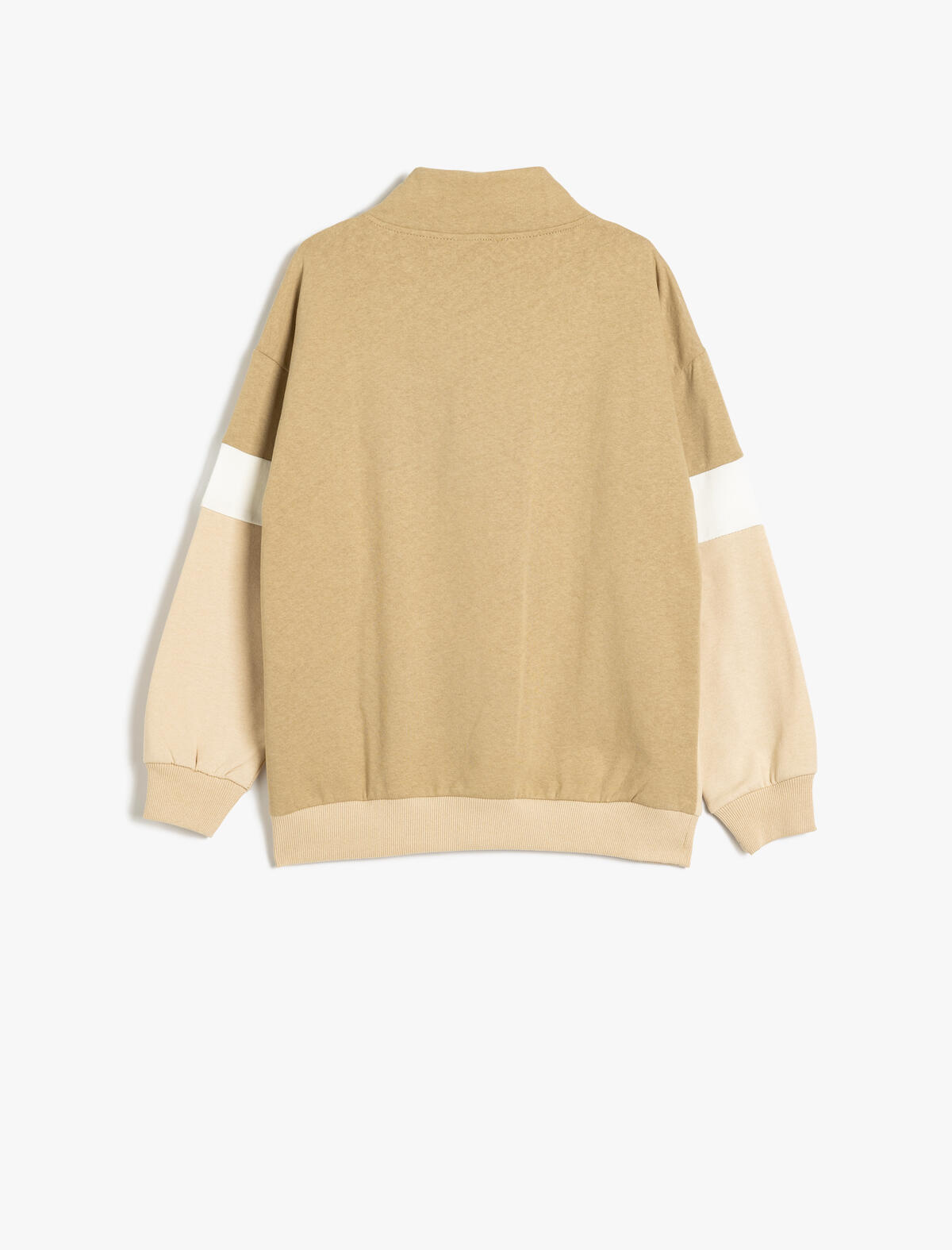 Koton Sweatshirt Erkek Çocuk 5WKB10228TK Deve Tüyü