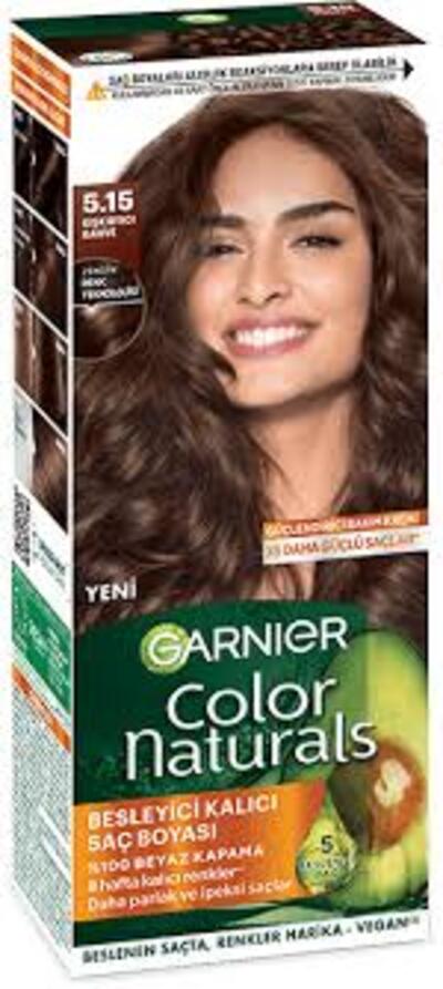 Garnier Saç Boyası Color Naturals No:5.15 Kışkırtıcı Kahve (Dy)