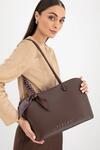 Sisley Kadın Kol Çantası SLY_263 Kahve