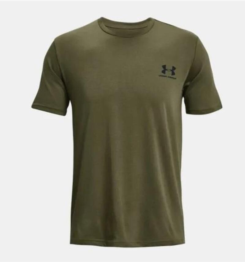 Under Armour Ua M Sportstyle Lc Ss 1326799-390 Haki (Dy)