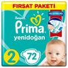 Prima Bez Aktif Bebek Fırsat Paketi 2 Beden 72Li