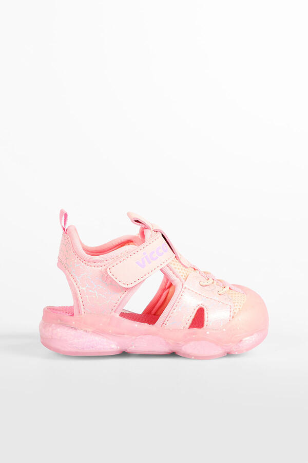 Vicco Kız Bebe İlk Adım Sandalet Monrovia 321.E24Y.211 Pembe