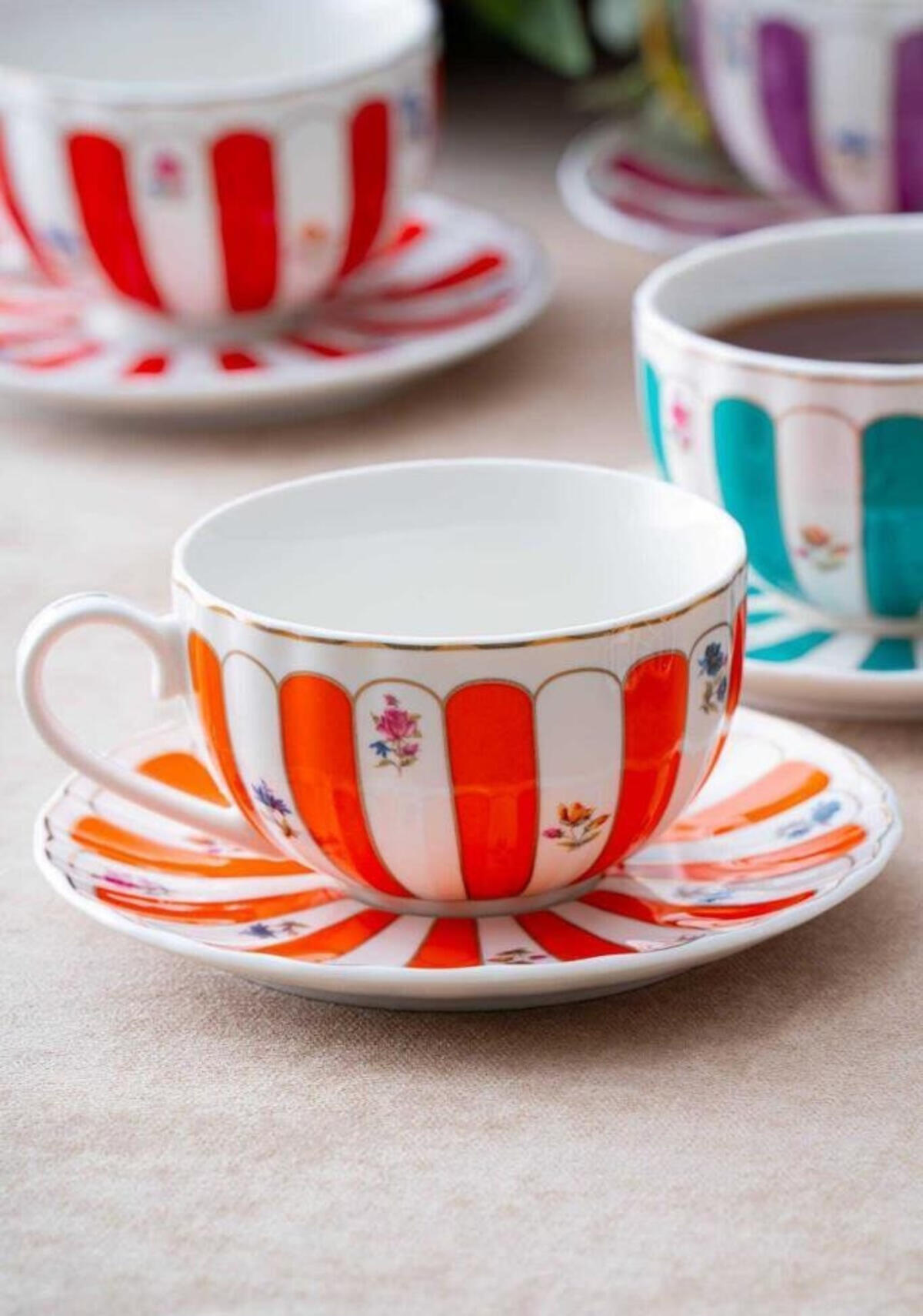 Acar Çay Fincan Takımı 6LI Marlowe Syt-06069/6