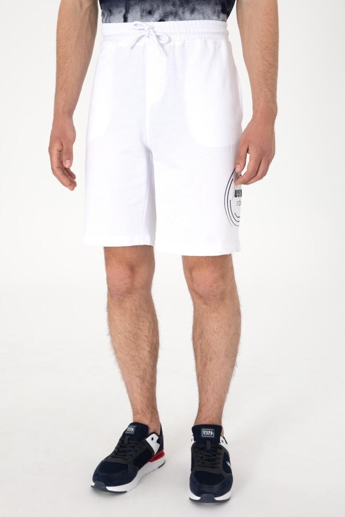 U.S Polo Assn. Kapri Bermuda 2106213 G081SZ0OS Beyaz