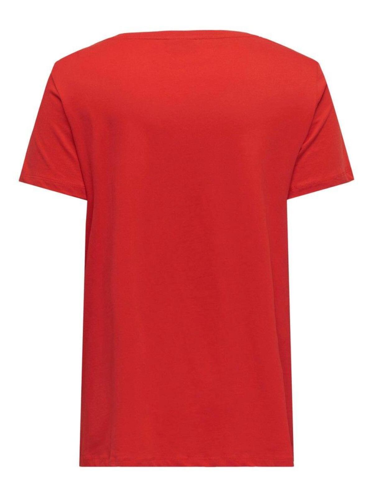Only Carmakoma Tişört 15298452 Kırmızı