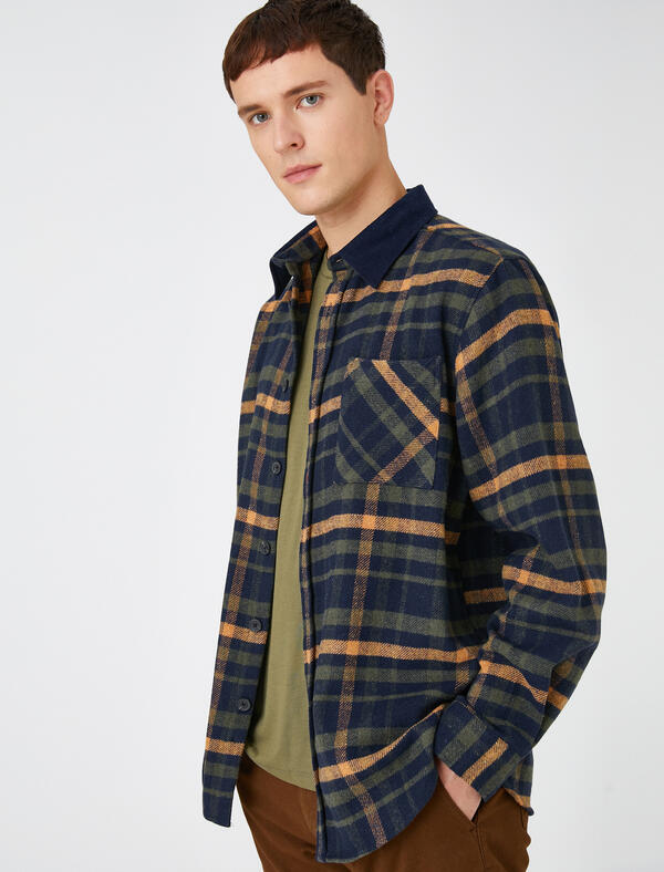 Koton Gömlek 3WAM60129HW Sarı