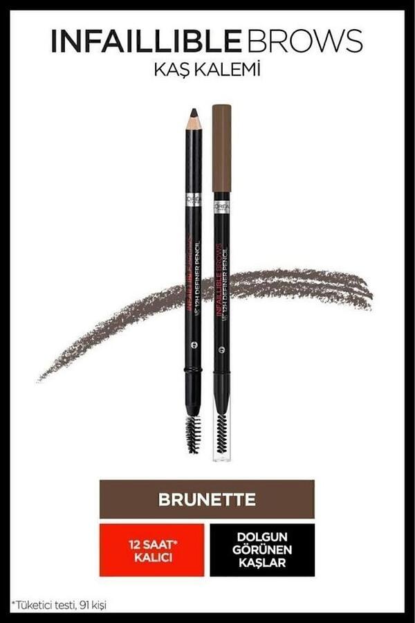 Loreal Paris Kaş Kalemi Brow Line No:3.0 Brunette