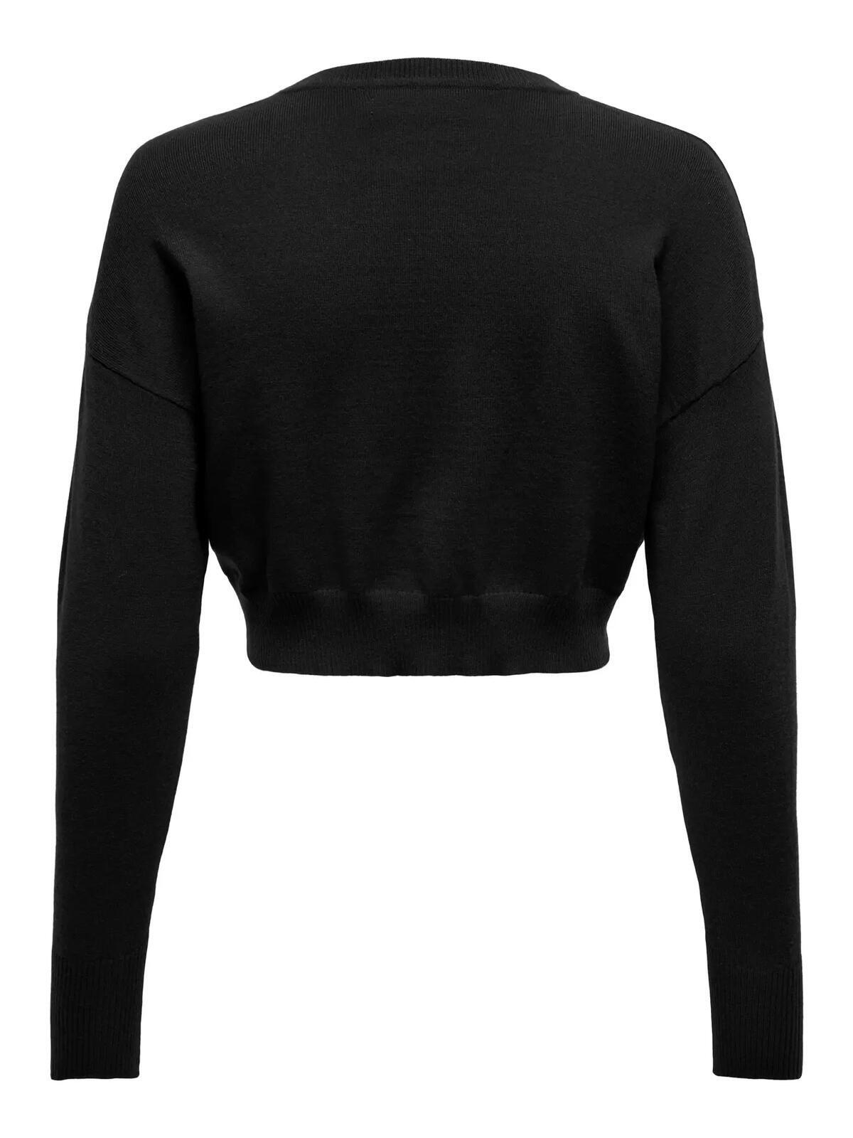 Only Crop Bluz 15262149 Açık Kahverengi