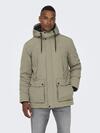 Only&Sons Parka 22022654 Yağ Yeşili