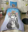 Özdilek Nevresim Takımı Tek Kişilik Lisanslı Tom&Jerry Double Trou Gri