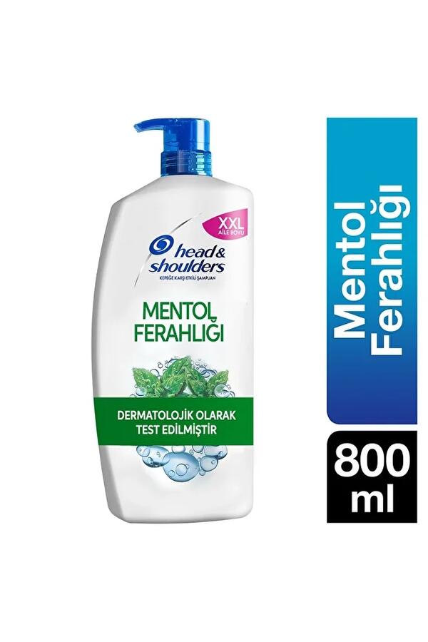 Head&Shoulders Şampuan Mentol Ferahlığı 800Ml Head&Shoulders Şampuan Mentol Ferahlığı 800Ml