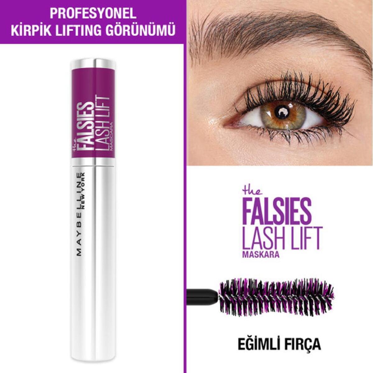 Maybelline Mascara Falsies Lash Lift No:01 Siyah