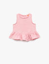 Koton Bluz Kız Bebek 5SMG60050AW Pembe