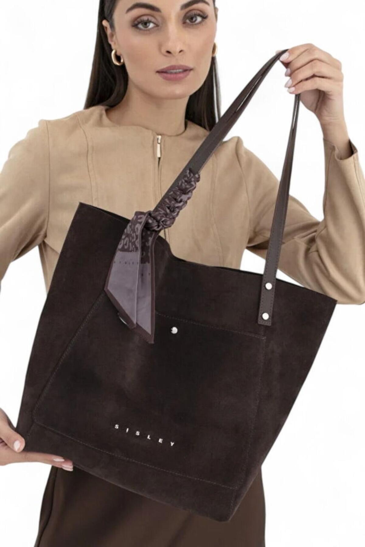 Sisley Kadın Kol Çantası SLY_303 Kahve