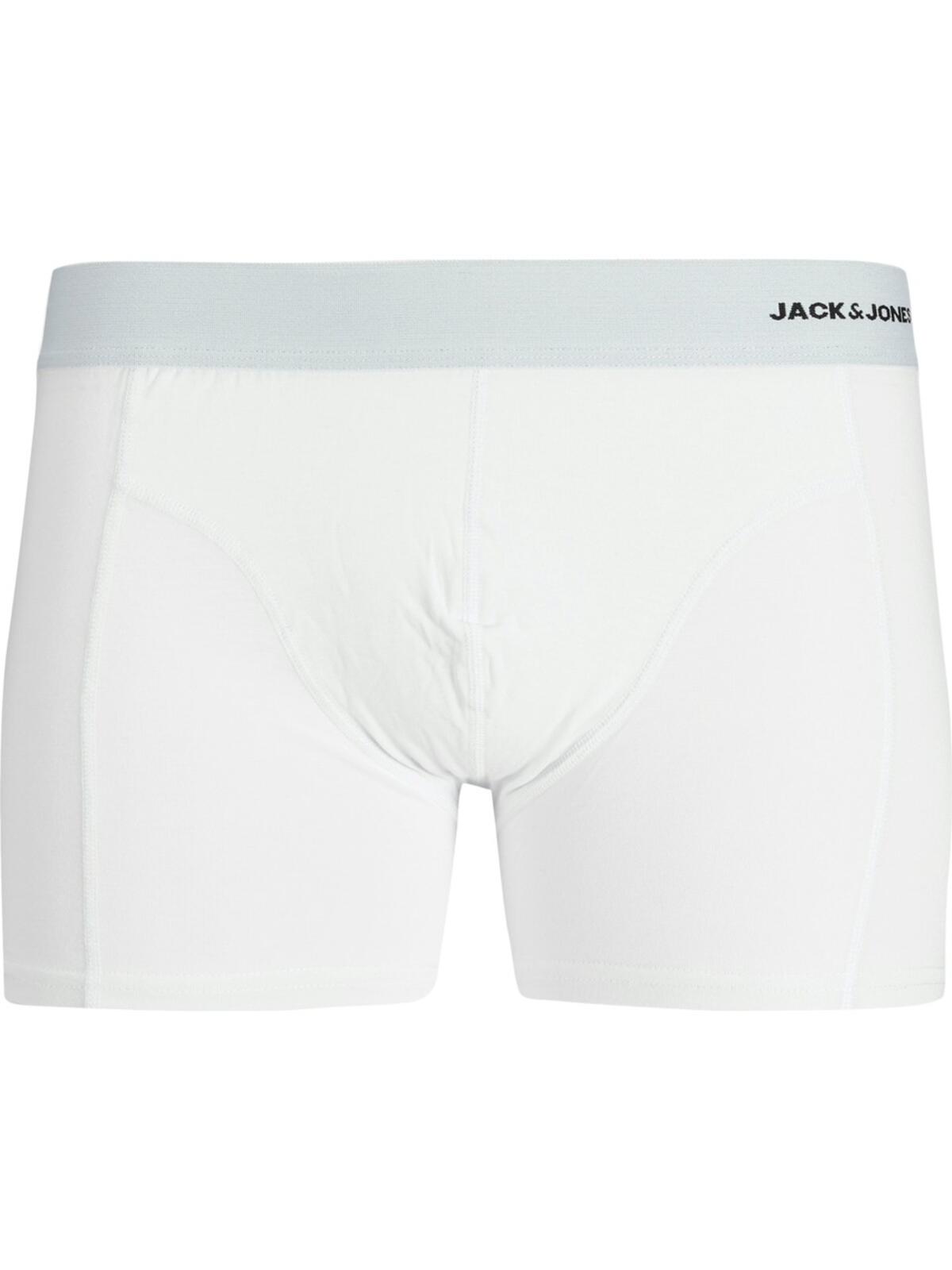 Jack&Jones Boxer 3Lü 12276566 Beyaz