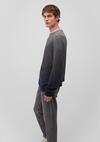 Mavi Kazak M070779-34686 Gri Melanj