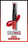 Loreal Paris Ruj Lipstick İnfaillible No:506 Red
