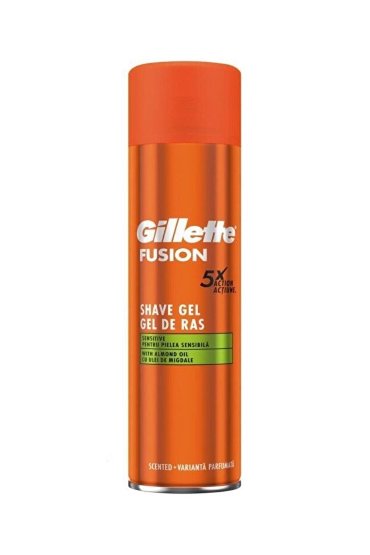 Gillette Traş Jeli Fushion Sensitive 200Ml