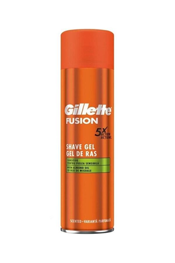 Gillette Traş Jeli Fushion Sensitive 200Ml