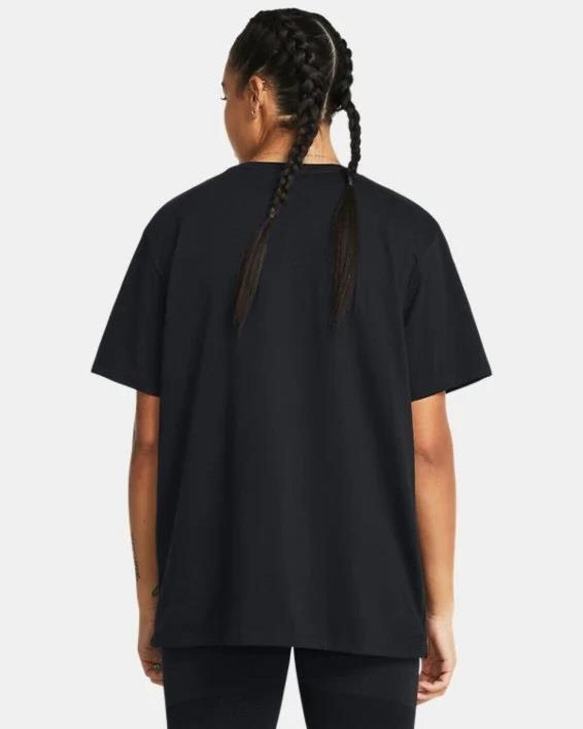 Under Armour Campus Oversize Ss 1387193-001 Siyah