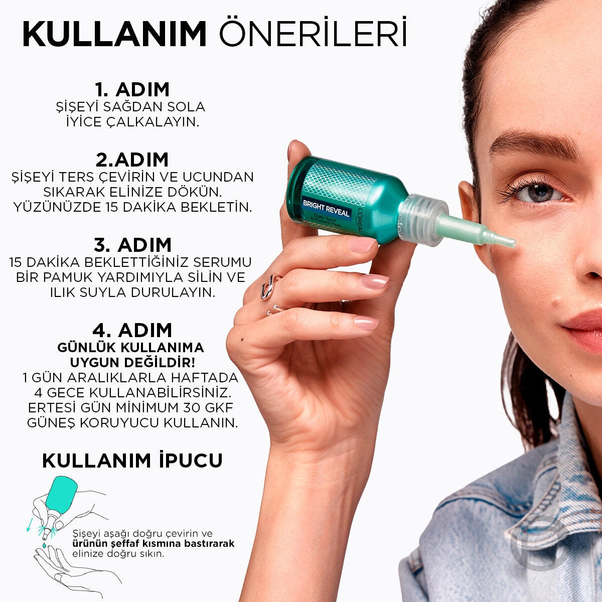 Loreal Paris Peeling Serum Yenileyici 25Ml