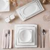 Aryıldız Yemek Takımı 56P Crystal Ixır 153AR265420 Platın